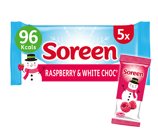 Raspberry And White Chocolate Mini Loves Soreen 8977
